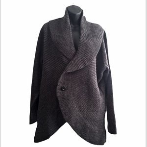 NWT Niotto Wool Blend Sweater Cardigan. Size 3X